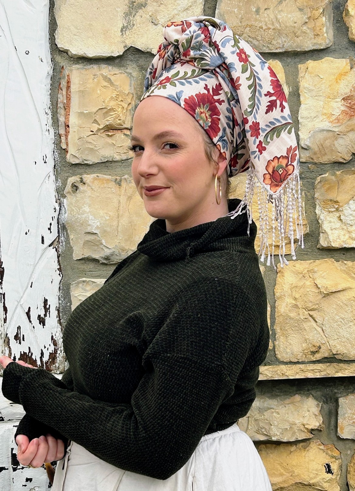 אריג צפתי מעושן מלבן