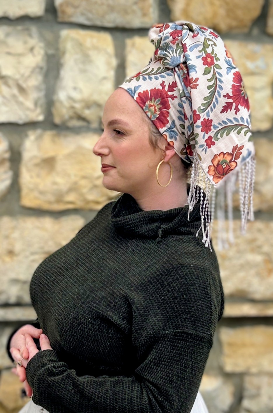 אריג צפתי מעושן מלבן – תמונה 3